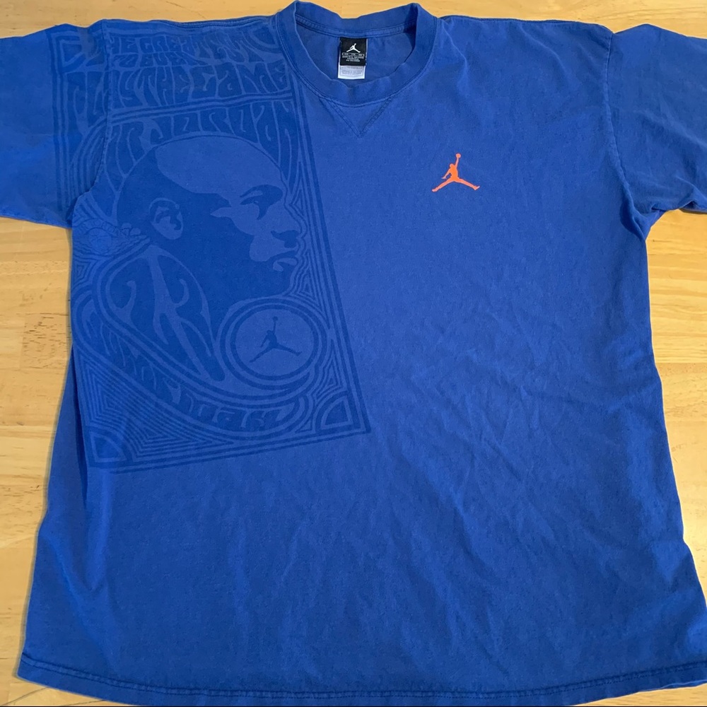 Michael Jordan Nike XXL The Greatest Blue T-Shirt